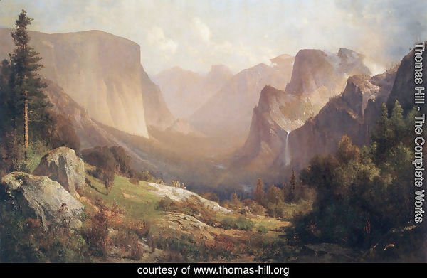 View of Yosemite Valley