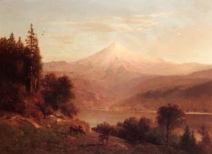 Thomas Hill - View of Mount Hood