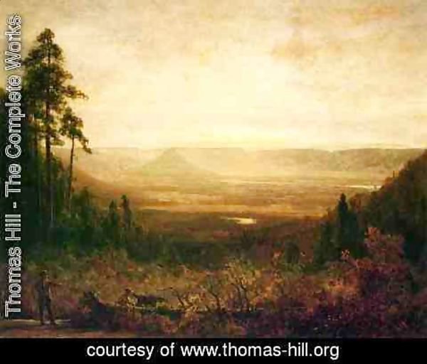 Thomas Hill - Hunter at Sunrise