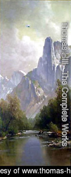 Thomas Hill - Yosemite Valley with Half Dome