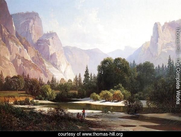 Piute Indians in Yosemite Valley