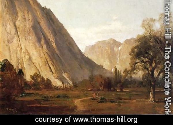 Thomas Hill - Piute Indians, Yosemite