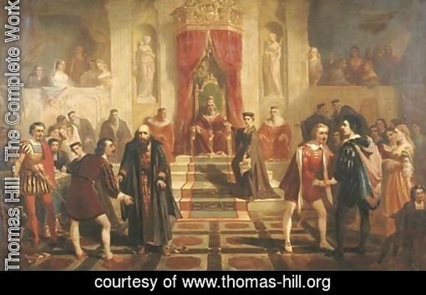 The Trial Scene from the Merchant of Venice