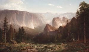 Thomas Hill - Grand Canyon of the Sierras, Yosemite  1871