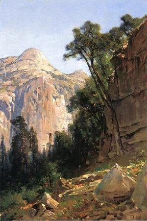 Thomas Hill - North Dome, Yosemite Valley