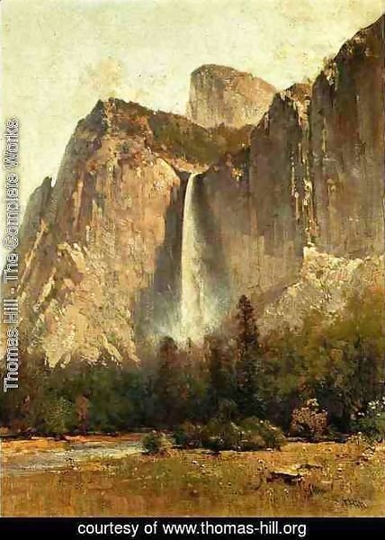 Thomas Hill - Bridal Veil Falls - Yosemite Valley