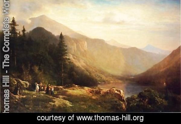 Thomas Hill - An Artist's View of Mt. Lafayette