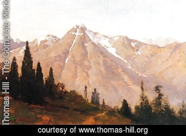 Thomas Hill - Mountain of the Holy Cross