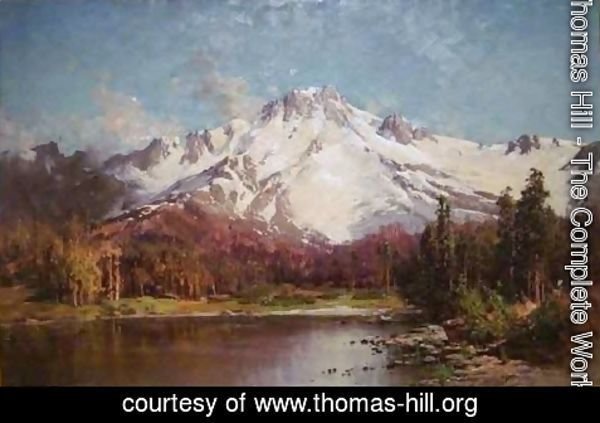 Thomas Hill - Mount Tallac from Lake Tahoe